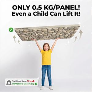 แผ่นหินสตาร์มูนสโตนแบบยืดหยุ่นขนาดใหญ่ หินไดโอไรต์ PU แผ่นตกแต่งผนังลายหินอ่อน - Product Image 5