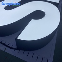 Fabricant de logos lumineux publicitaires, enseigne de magasin LED personnalisée, enseigne extérieure personnalisée en 3D, panneau de logo LED, enseigne commerciale en lettres LED