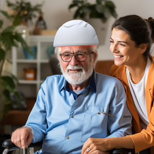 Brain Health Care Machine 810nm Profession elle Photo bio modulation Neuronen stimulation Infrarot-Lichttherapie-Helm für Schlaflos igkeit - Product Image 1