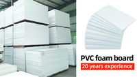 Armoires de cuisine Panneau de mousse de PVC avec différentes densités/panneau de forex/panneau de mousse de PVC