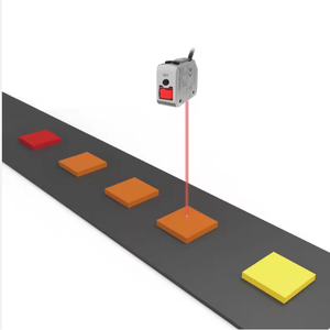 Sợi quang mini quang màu cảm biến hiển thị kỹ thuật số ánh sáng trắng đọc màu cho màn hình in ấn - Product Image 5