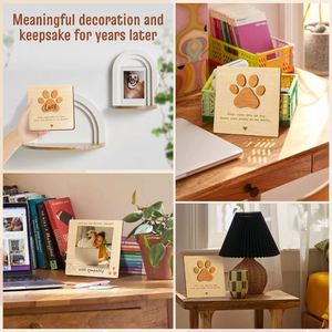 Tarjeta de Condolencias de Madera para Pérdida de Mascota, Regalo de Empatía por la Pérdida de un Perro - Product Image 4