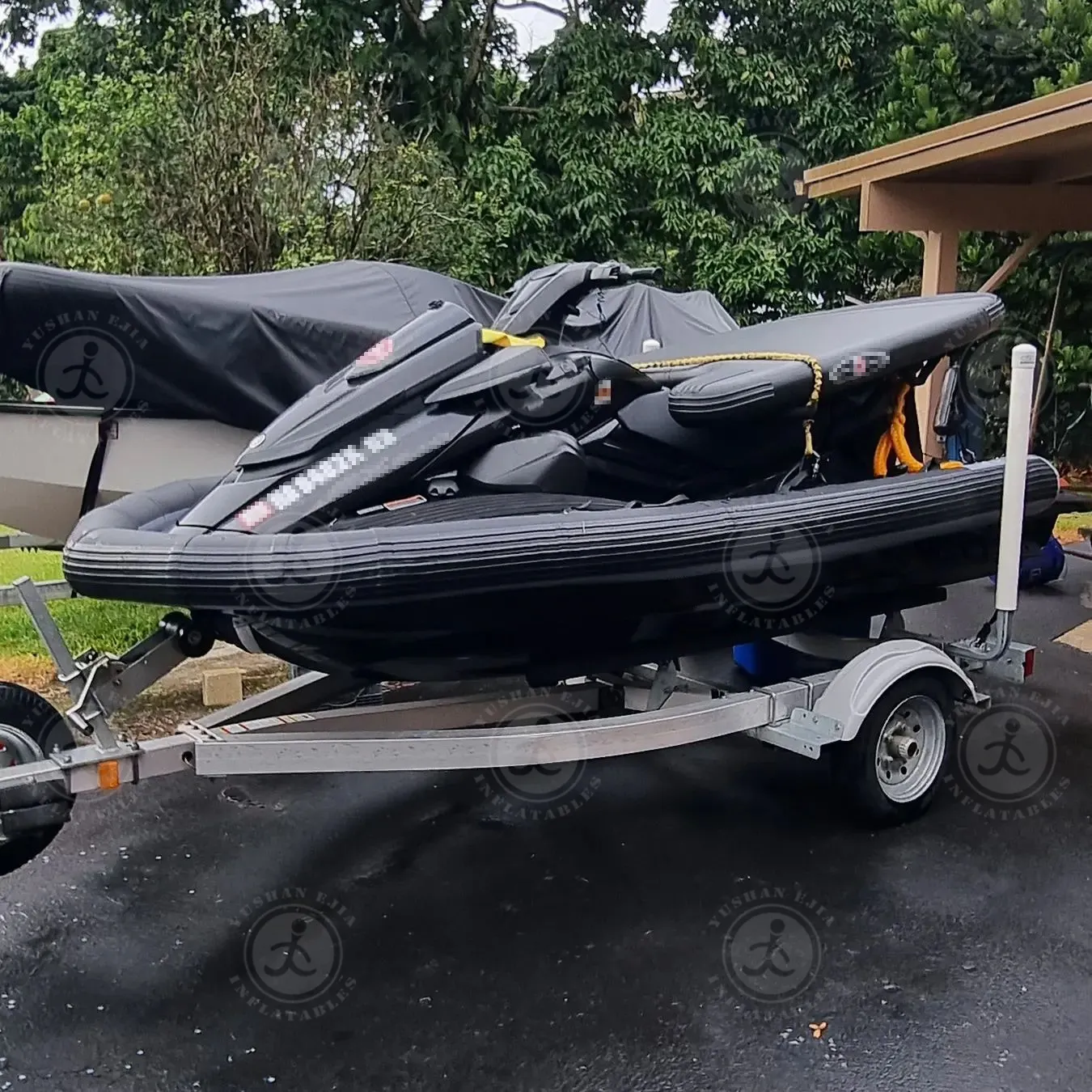 Pare-chocs gonflables résistants de bateau de PVC et collier d'eau d'amortisseurs pour le jet ski