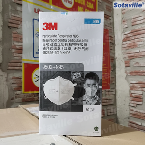 หน้ากากป้องกันระบบทางเดินหายใจ9502 3เมตรสำหรับเด็กผู้ใหญ่ - Product Image 1