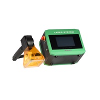 Vente d'usine 20W 30w portable gravure laser pneu en acier inoxydable métal plastique QR code logo code à barres qr code machine
