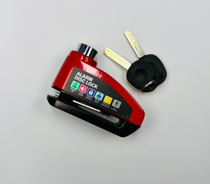 Kunci Cakram <span class=keywords><strong>Alarm</strong></span> Isi Ulang Langsung dari Pabrik, Tipe C Pengisian Daya, Anti Maling, Pengunci Rem Cakram, Tahan Air untuk Sepeda Motor - Product Image 1