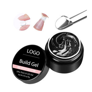 KUDAN Kit d'extension d'ongles en acrylique et <span class=keywords><strong>gel</strong></span> de haute qualité 50g Source de lampe à LED de style français certifiée pour l'utilisation de poly nail art - Product Image 4