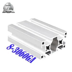 China factory standard sizes supplier t slot aluminum modular framing extrusion table profile