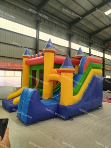 <span class=keywords><strong>Château</strong></span> gonflable commercial directement <span class=keywords><strong>de</strong></span> l'usine avec toboggan pour location d'entreprise, fêtes et événements - Product Image 2