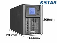 Kstar YDC 9100 Series YDC9101H-B 1000VA/900W Onduleur Tour (UPS) compatible avec générateur à carburant, contrôle entièrement numérique, pour le transport et le secteur médical