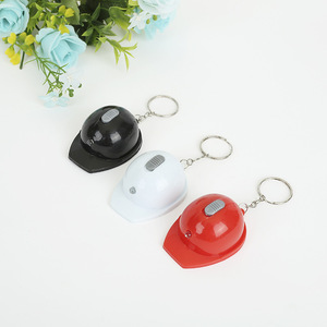 LLavero de seguridad con forma de sombrero duro, Abrebotellas con Logo personalizado, barato, promocional, luz LED - Product Image 2