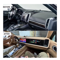 Kit de mise à niveau intérieur de luxe 2024 tableau de bord en cuir pour modèle 958 pour Porsche Cayenne