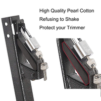 Lmetjh Mech — support de tondeuse en acier Durable, à assemblage facile, verrouillable, 3 supports pour tondeuse à gazon