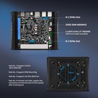 Mini PC Router CWWK Firewall N150 con 6 puertos LAN i226V de 2.5GbE, sin ventilador, hardware PFsense, DDR5, 2 x NVMe, dispositivo OPNsense, servidor doméstico.
