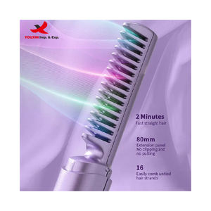 Plancha de Pelo Profesional de Cerámica, Portátil, a Batería, con Temperatura Ajustable, Calentamiento Rápido, Precio Bajo para Compras Mixtas - Product Image 3