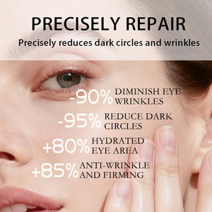 Patchs pour les yeux au collagène organique et à l'acide hyaluronique pour extensions de cils, masque anti-rides pour le visage - Product Image 3