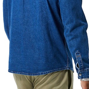 Chemises en jean de qualité supérieure, produit le plus vendu, en promotion, conception personnalisée OEM, nouveau design, confortables, de bonne qualité, chemises en jean pour hommes - Product Image 6