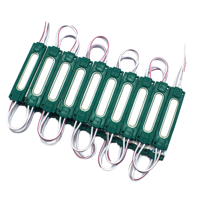 Aoying 6LED IP65 Waterproof String Light Lens Residential Home Commercial Advertising Sign DC 12V COB Led Module White 160