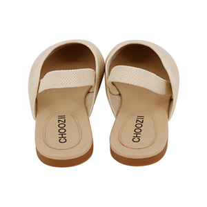 Sandalias Planas de Moda para <span class=keywords><strong>Mujer</strong></span>, Elegantes Pantuflas de Tela Elástica, Sandalias Deslizantes, <span class=keywords><strong>Mocasines</strong></span> de Cuero para <span class=keywords><strong>Mujer</strong></span>, Zapatos <span class=keywords><strong>2022</strong></span> - Product Image 4