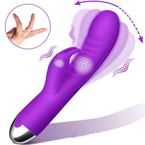 Realistic Dildo <strong>Rabbit</strong> Vibrator with 10 Speeds Swing Vibrating G Spot Dildos <strong>Sex</strong> <strong>Toys</strong> Clitoris <strong>Rabbit</strong> <strong>Ear</strong> Vibrator for Women - Product Image 1