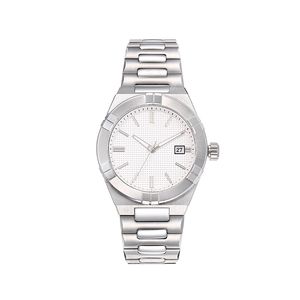 <span class=keywords><strong>Montre</strong></span> mécanique automatique en acier inoxydable pour hommes, cadran de 41mm, aiguilles en verre, étanche - Product Image 1