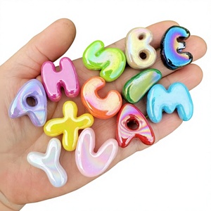 <span class=keywords><strong>Cuentas</strong></span> acrílicas de 25 mm <span class=keywords><strong>con</strong></span> <span class=keywords><strong>letras</strong></span> del alfabeto inglés, sólidas, <span class=keywords><strong>para</strong></span> bricolaje, educación temprana infantil, <span class=keywords><strong>cuentas</strong></span> de agujero grande <span class=keywords><strong>para</strong></span> hacer joyas hechas a mano, <span class=keywords><strong>pulseras</strong></span> y cadenas. - Product Image 1
