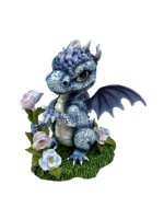 Nouveau design ensemble de 4 belles figurines de dragon en résine mini statues de dragon pour la décoration de la maison