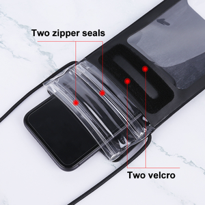 Étui universel pour téléphone étanche à écran tactile IPX8, étui pour téléphone portable, <span class=keywords><strong>sac</strong></span> pour smartphone, support pour iPhone 16 Pro Max 15 Pro Max - Product Image 4