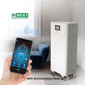 ผู้ผลิตจัดจำหน่ายโดยตรง แบตเตอรี่ลิเธียมไอรอนฟอสเฟตแบบแนวตั้ง 48V 400Ah สำหรับเก็บพลังงานในครัวเรือน AIN-48V400AH 48v - Product Image 4