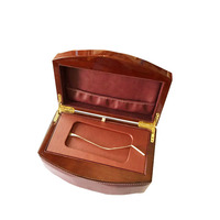 Boîte en cuir en bois de cadeau de téléphone d'or de Offre Spéciale de luxe de dubaï