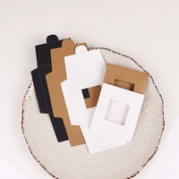 Cartes d'emballage de bijoux personnalisées de haute qualité, imprimées sur papier kraft, pliables, pour boucles d'oreilles, bagues, colliers