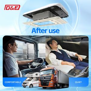 Sistema de Aire Acondicionado de Última Generación con Doble Ventilador de 12V 24V para Techo de Camión, Enfriador de Estacionamiento, Aire Acondicionado Eléctrico para Autocaravanas - Product Image 3
