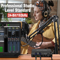 Microphone Uad Mini Usb Externe Musique Enregistrement Professionnel Studio m Audio Carte Son Kit 2024 Prix Interface Audio Usb