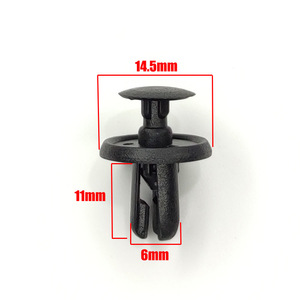 Mitsubishi <b>Bumper</b> <b>Clip</b> HA153 Plastic Fastener For Endeavor Galant Lancer Mirage MR288150 - Product Image 2