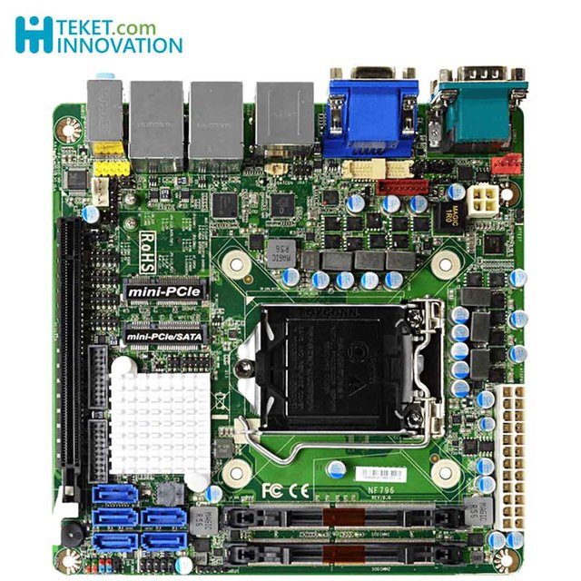 ITX-i91Q2 Embedded Mini ITX Motherboard Support socket LGA1151 Chipset PCH Q370 PCIex16 mSATA RS232 RS422 DDR4 For ARBOR