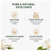 Huile parfumée à la gardénia, huile florale naturelle blanche pour la fabrication de parfums, de savons, de bougies, d'aromathérapie, de spa à domicile