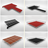 Chaoda Nouveau Design Scène de batterie portable, structure en alliage d'aluminium, connexion par goupilles, conception de treillis modulaire, installation rapide, réglable