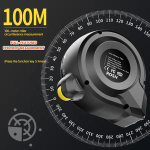 Ruban à mesurer électrique 3-en-1 Ruban à mesurer laser à affichage numérique intelligent électronique - Product Image 2