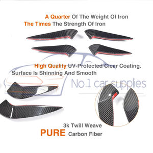 Ailerons avant en carbone de qualité supérieure pour <span class=keywords><strong>Mercedes</strong></span> Cla250 <span class=keywords><strong>45</strong></span> <span class=keywords><strong>Amg</strong></span> 13-18 - Product Image 5