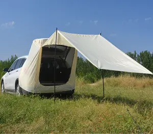 Tienda trasera de coche al aire libre autoconducción tienda de extensión de camping sombrilla tienda de viaje de coche a prueba de lluvia