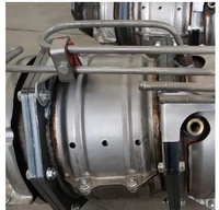 Nouveau système d'échappement ISUZU Diesel avec catalyseur d'oxydation (DOC+DPF) et filtre à particules diesel complet en acier inoxydable