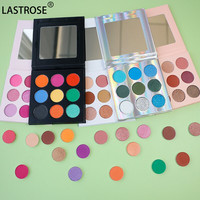 Palettes de fards à paupières hautement pigmentés DIY Palette de fards à paupières végétaliens Marque privée Maquillage cosmétique Palette de fards à paupières