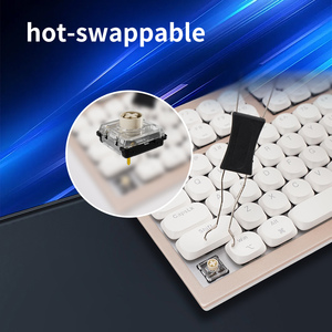 Hot Swappable 102-key Factory Wholesale 2.4G Wired Tri-Mode Gaming <b>Keyboard</b> for Office & Gaming - Product Image 2