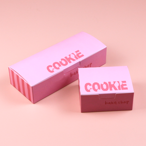 Benutzer definierte Backwaren Bäckerei Faltpapier Karton Verpackung Hot Sale Keks Kek steig Verpackung mit Logo - Product Image 6