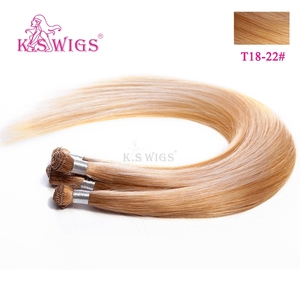 Extensiones de Cabello Humano Remy Chino 100% al por Mayor, Tejidas a Mano, Doble Trama, Suaves, Sin Caída, Color Claro, Liso Natural - Product Image 3