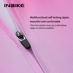 Женский велосипедный комплект: ветрозащитный, двусторонний, бесшовный, легкий, быстросохнущий, с индивидуальным дизайном в стиле Inbike - Product Image 4