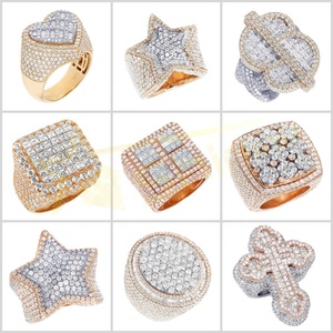 แหวน <span class=keywords><strong>Fame</strong></span> Ring รุ่นคลาสสิกสำหรับผู้ชาย ทองคำชมพู 10K ประดับเพชรทรงกลมเจียระไนแบบบริลเลียนท์ ฝังแบบ Prong-Set พร้อมใบรับรอง แหวนนิ้วก้อยสีชมพู - Product Image 4