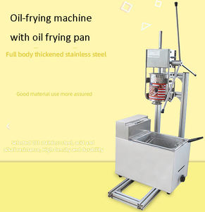 Nuevos productos, máquina <span class=keywords><strong>profesional</strong></span> para hacer churros de 5L, máquina automática para hacer churreras de alta calidad con freidora de aceite tipo Gas - Product Image 4