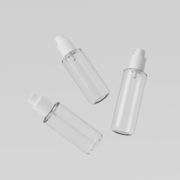 KAIGE en stock – Flacon pompe vaporisateur à brume fine 100ML 120ML en PET pour cosmétiques, tonique visage, soins de la peau, cheveux et corps