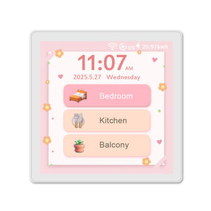 Nuovo interruttore a parete intelligente a schermo intero L10 1/2/3/4 Gang per l'automazione domestica di icone e nomi personalizzati, Tuya Alexa Google <span class=keywords><strong>Home</strong></span> - Product Image 1